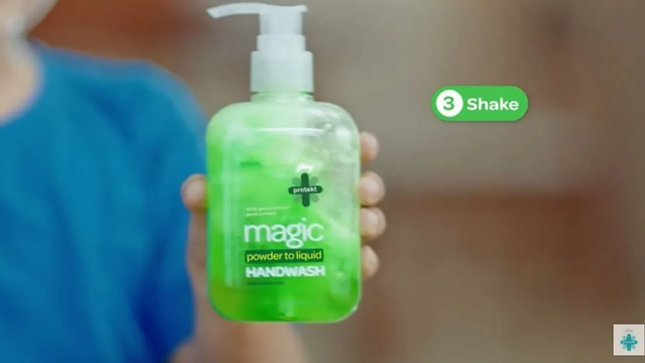 Godrej Protekt Magic's new spot talks about India’s first powder to liquid handwash