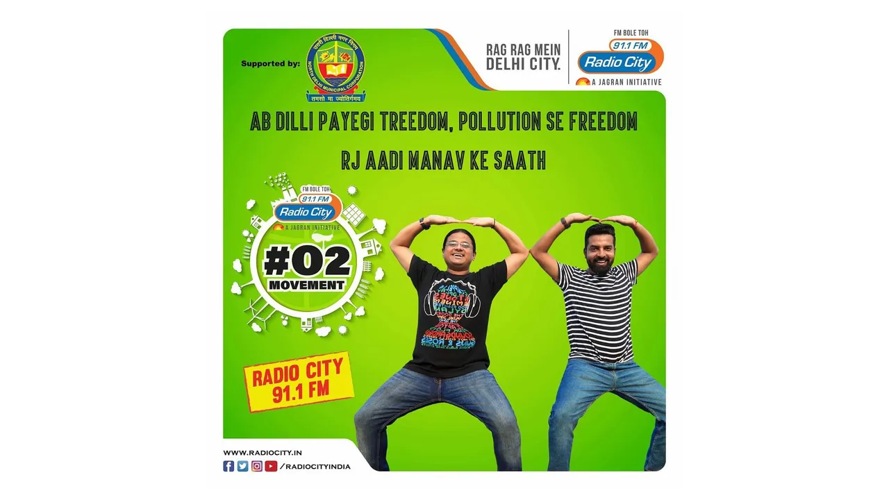 Radio City’s #O2Movement, an initiative to make Delhi a green city
