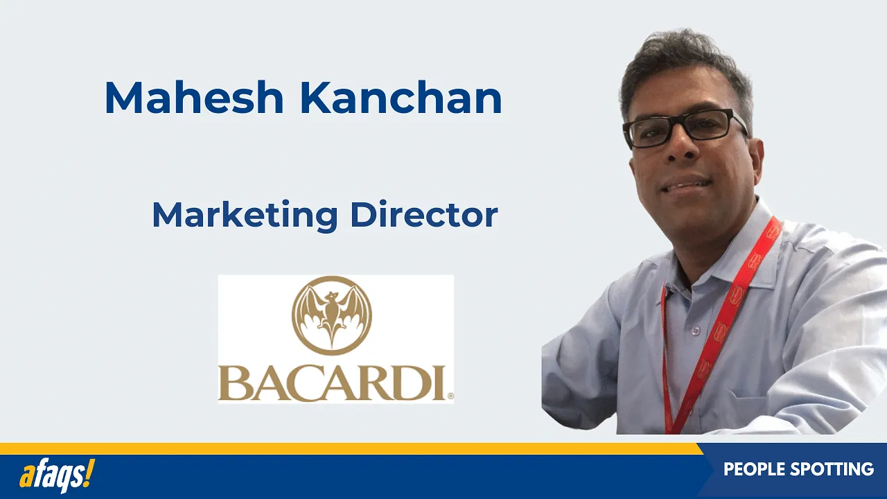 Bacardi India appoints Mahesh Kanchan as marketing director for India & neighboring countries