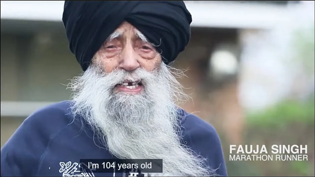 Nestlé salutes world's oldest marathon runner Fauja Singh