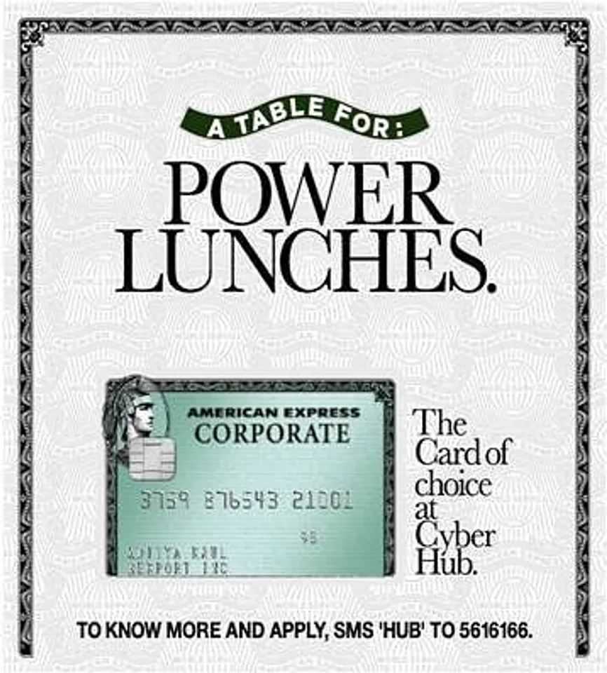 Cyber Hub, Power Lunches