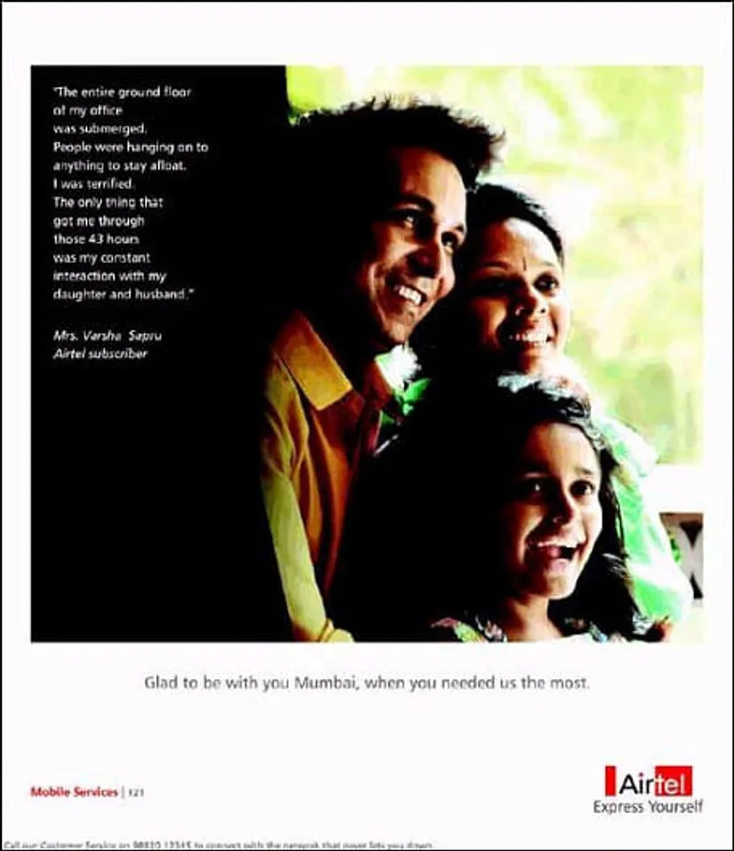 Glad to be with you Mumbai, when you needed us the most.