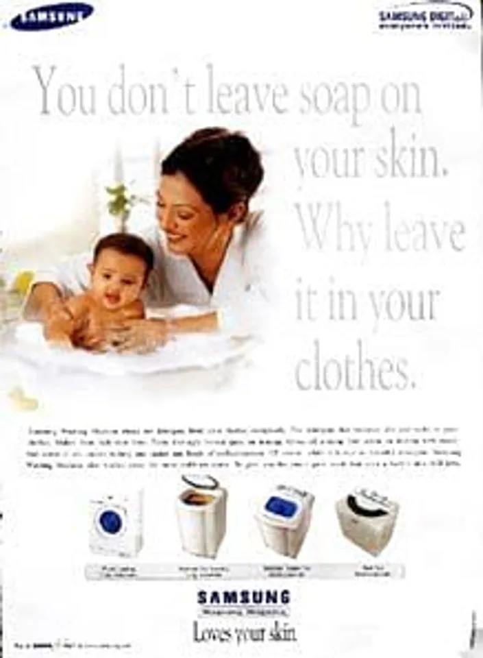 You don't leave soap on your skin. Why leave it in your clothes.