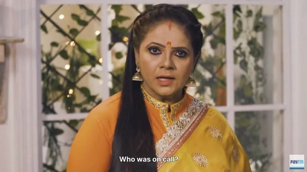Rupal 'Kokilaben' Patel of 'Rasode Mein Kaun Tha' fame in Paytm ad