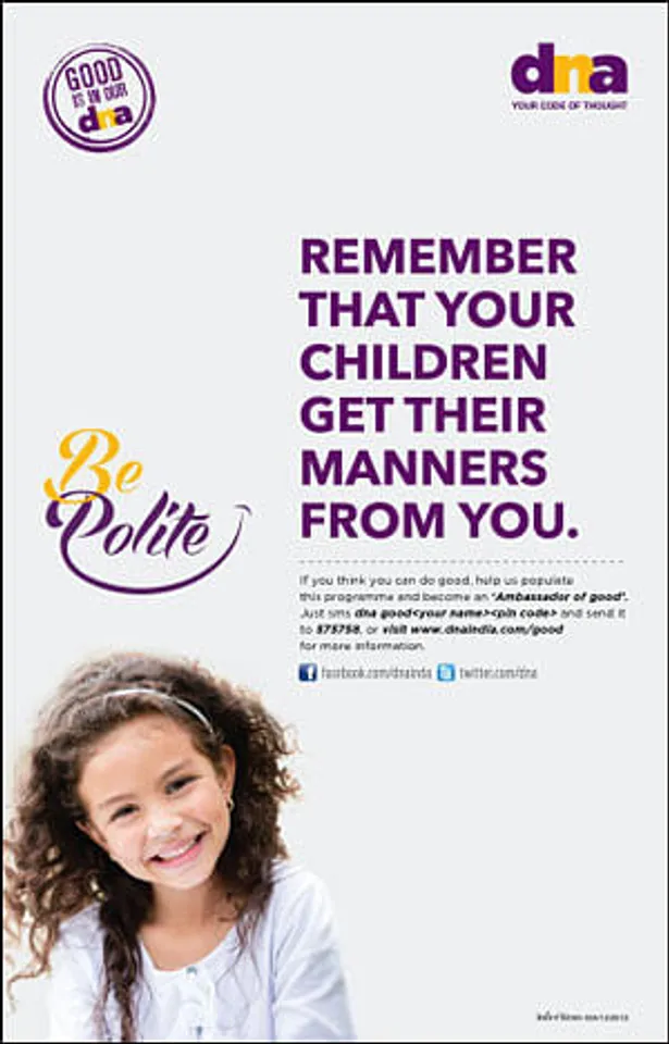DNA urges people to Be Polite