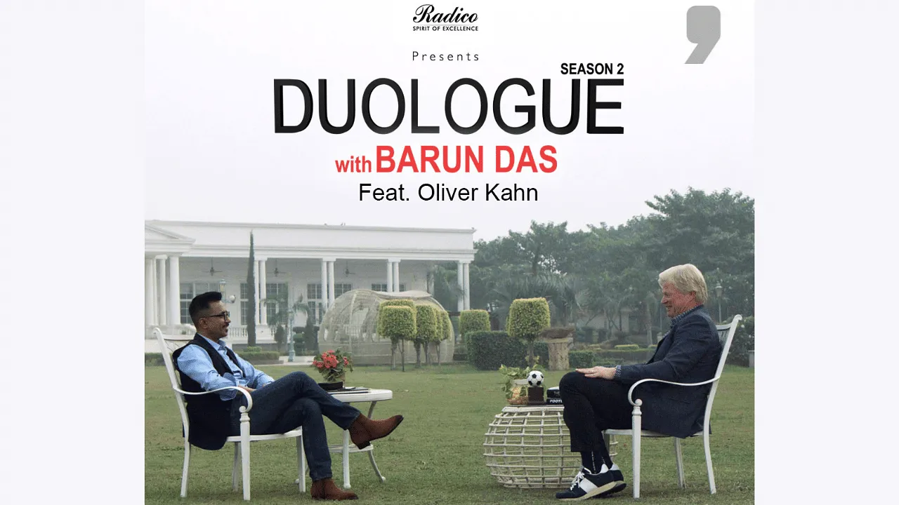 Oliver Kahn discusses leadership in Duologue with Barun Das S2 episode, exploring the qualities of a legend