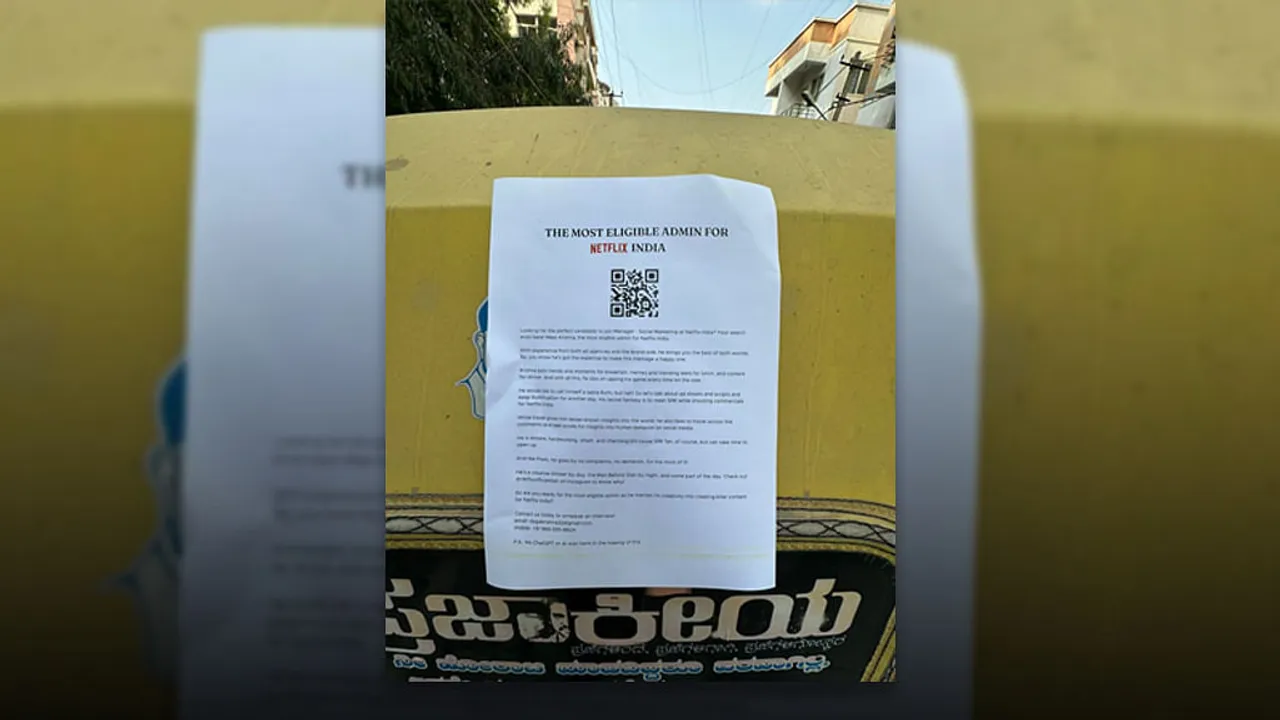 Netizens rally behind man's unique job hunt to secure dream position at Netflix