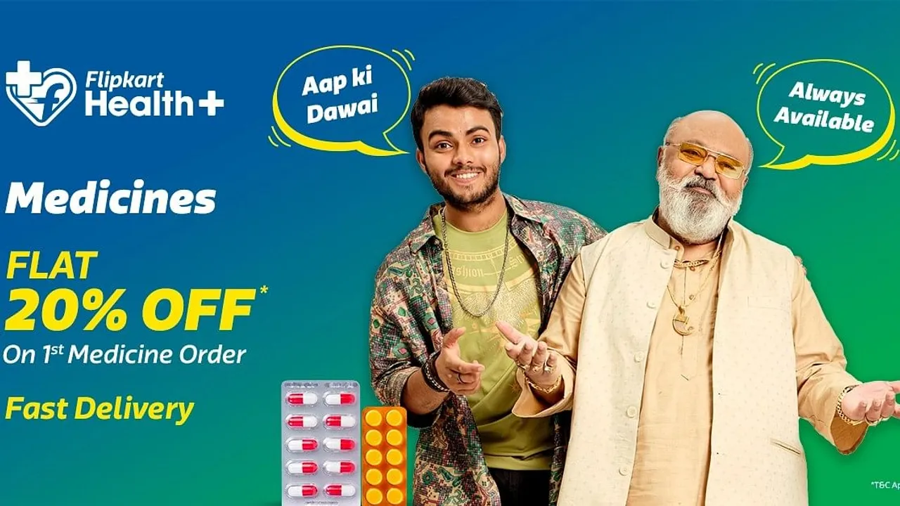 Flipkart Health+ and Lowe Lintas launch new campaign ft. actor Saurabh Shukla and Sparsh Srivastava