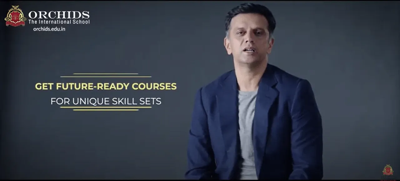 Orchids – The International School launches brand campaign with Rahul Dravid