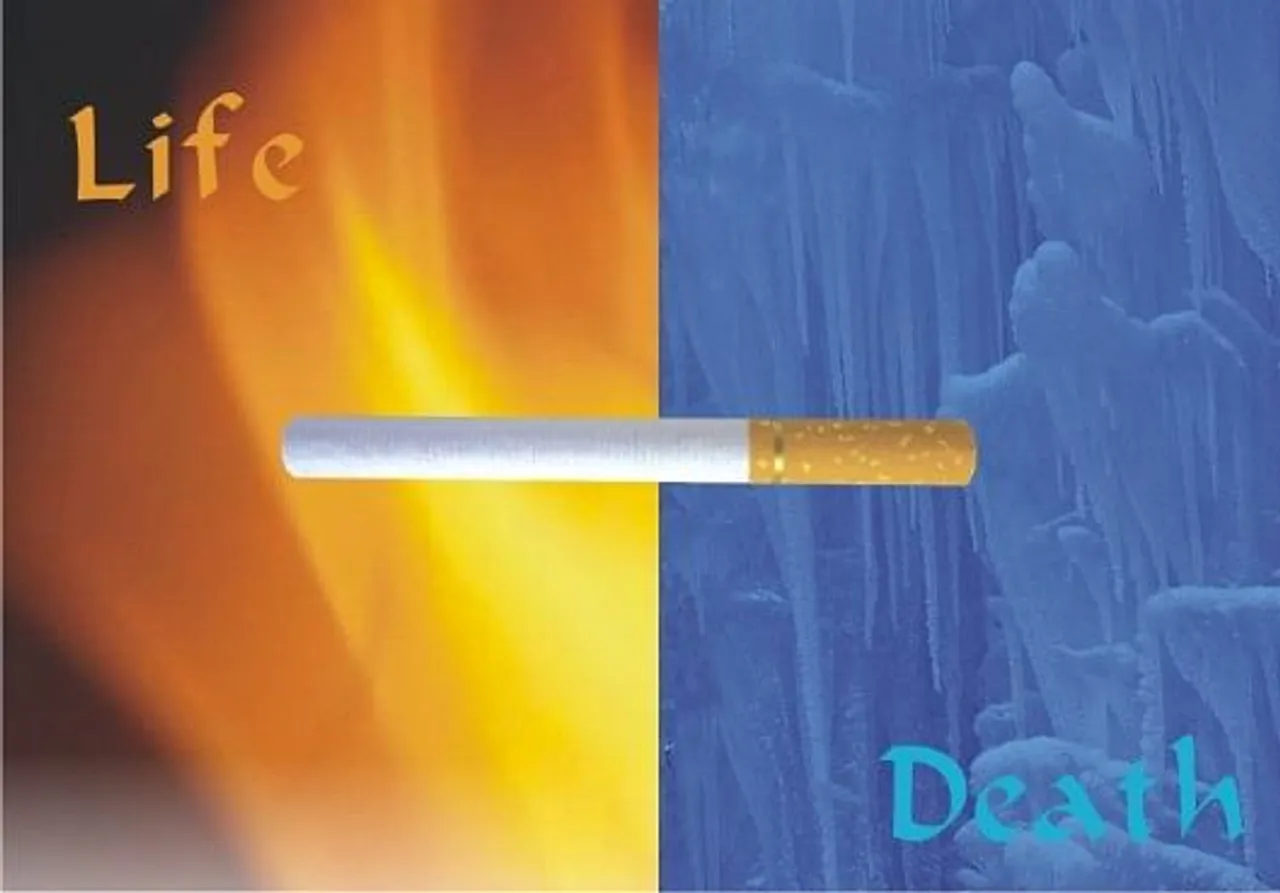 Cigarette Is The Bridge Between Life & Death