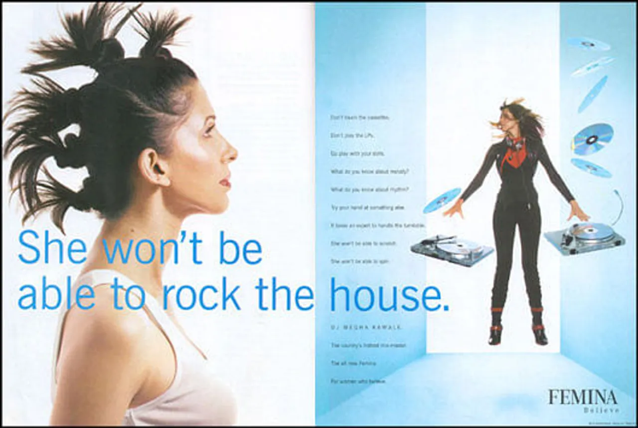 She won't be able to rock the house?