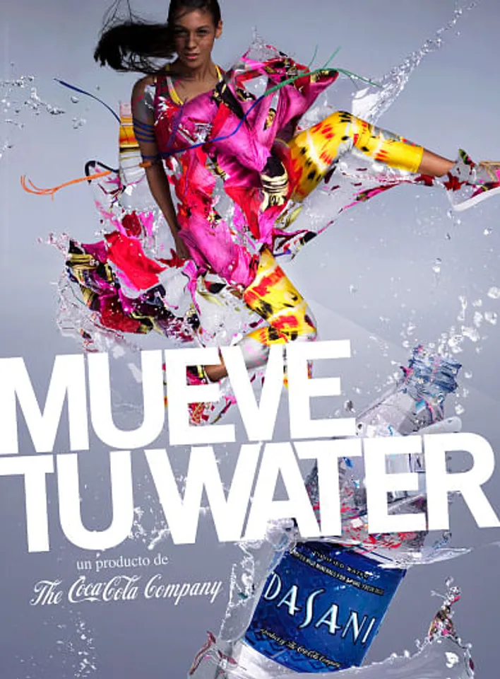 Move your water, girl - Poster