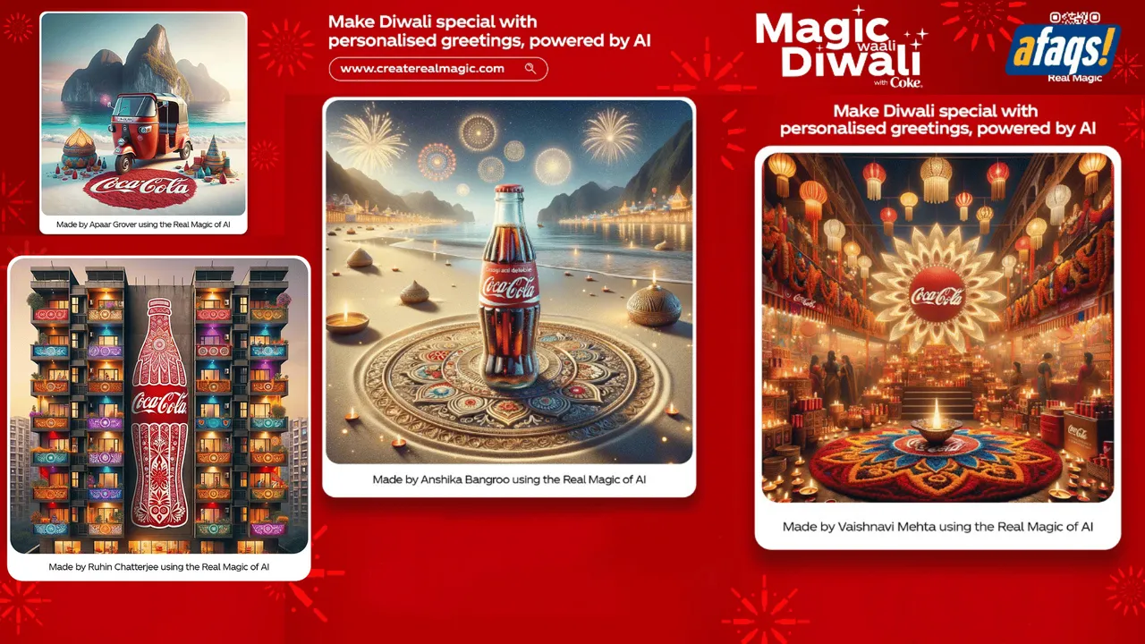 Say no to forwarded festive greetings with Coca-Cola’s Diw(AI)li campaign