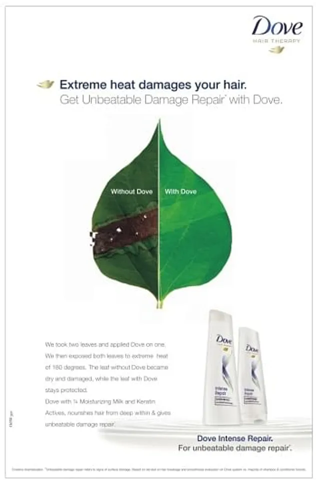 Get unbeatable damage repair with Dove