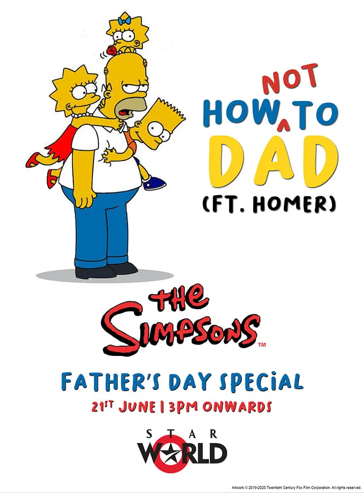 This Father’s Day, have a dose of Humor with the Do’h’s of Homer Simpson on Star World