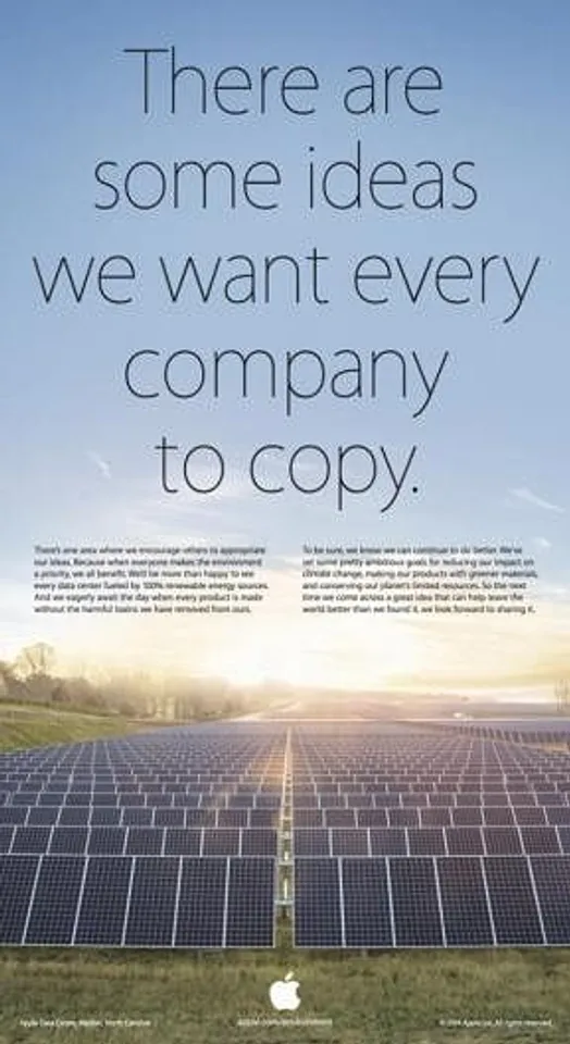 Apple vs Samsung - Earth day