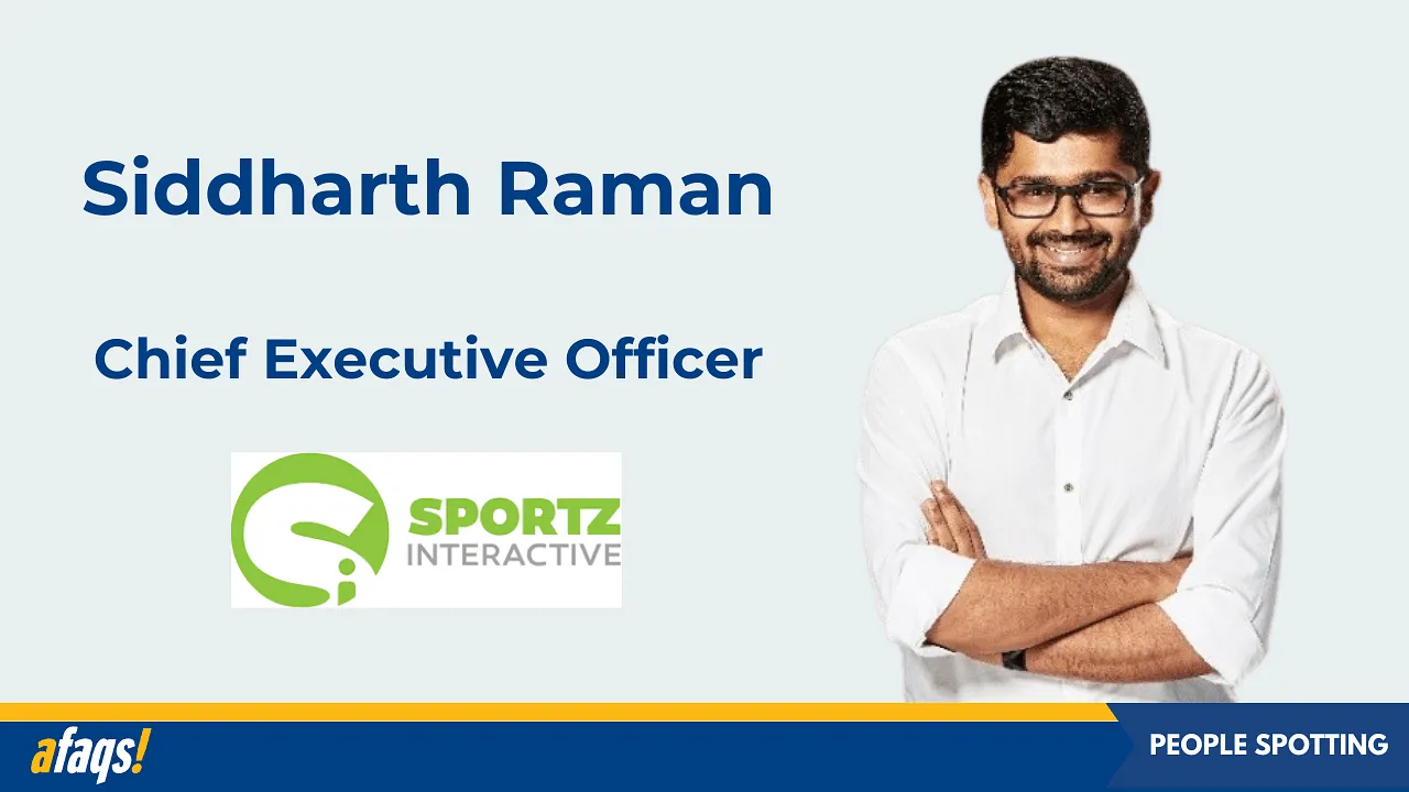 Sportz Interactive elevates Siddharth Raman as CEO