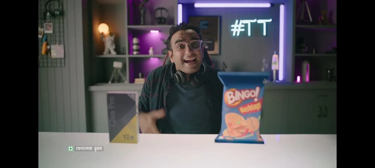 Bingo! compares its 'Hashtags' Chips with phones
