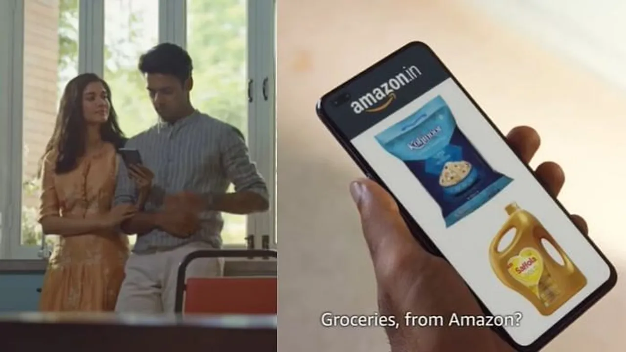 Amazon India’s new ad targets customers who’ve never shopped for groceries online