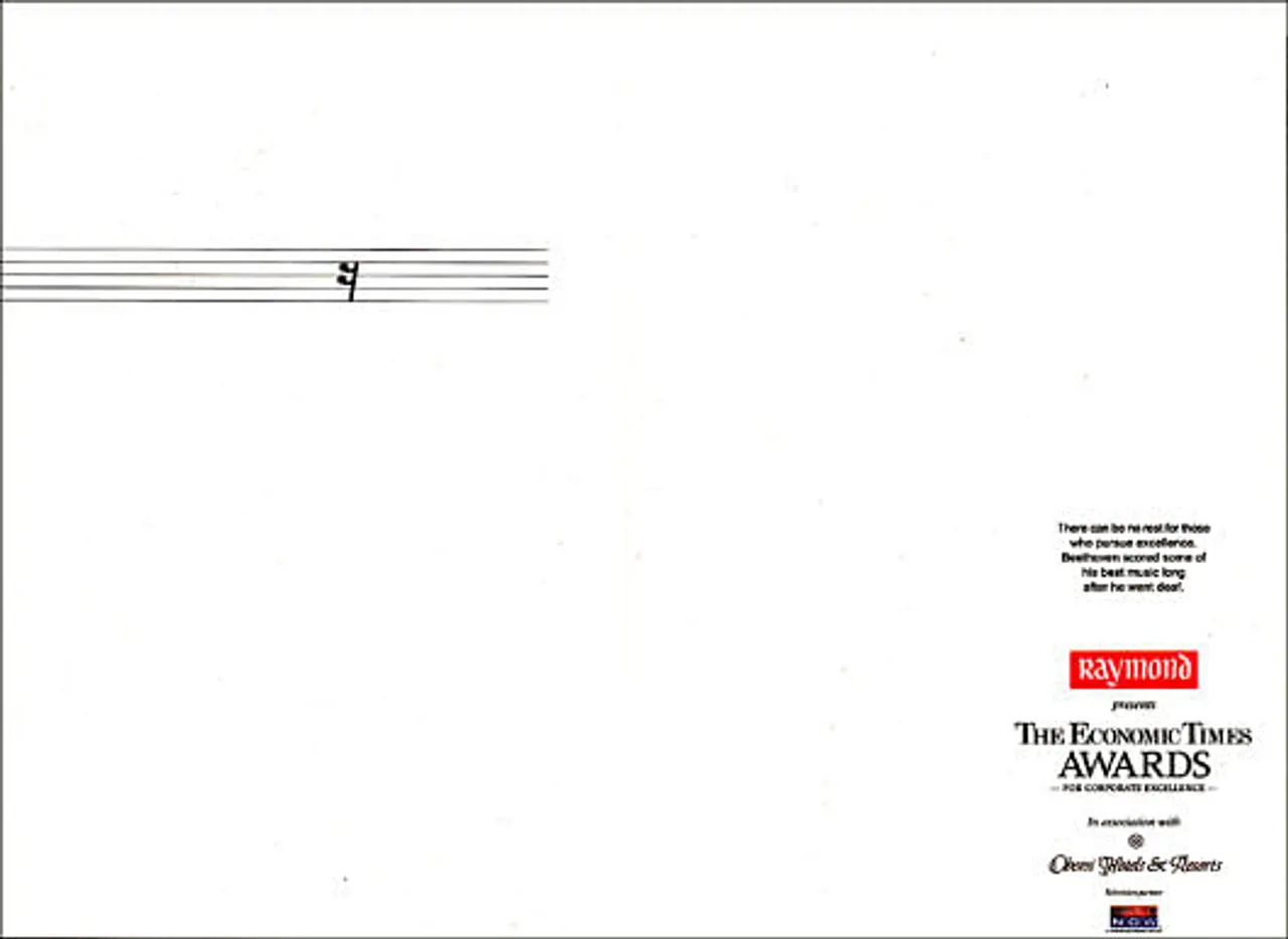 There can be no rest for those who pursue excellence.Beethoven scored some of his best music long after he went deaf.