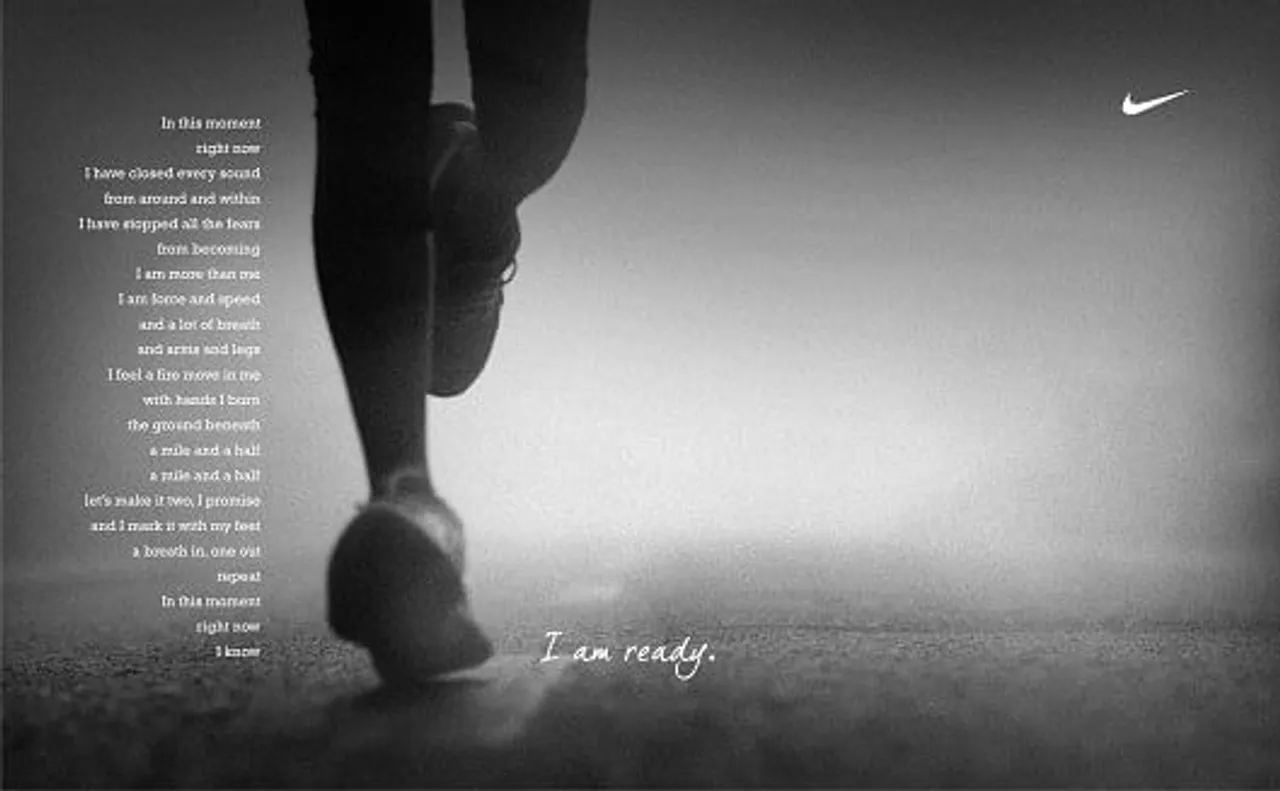 NIKE - I am ready.