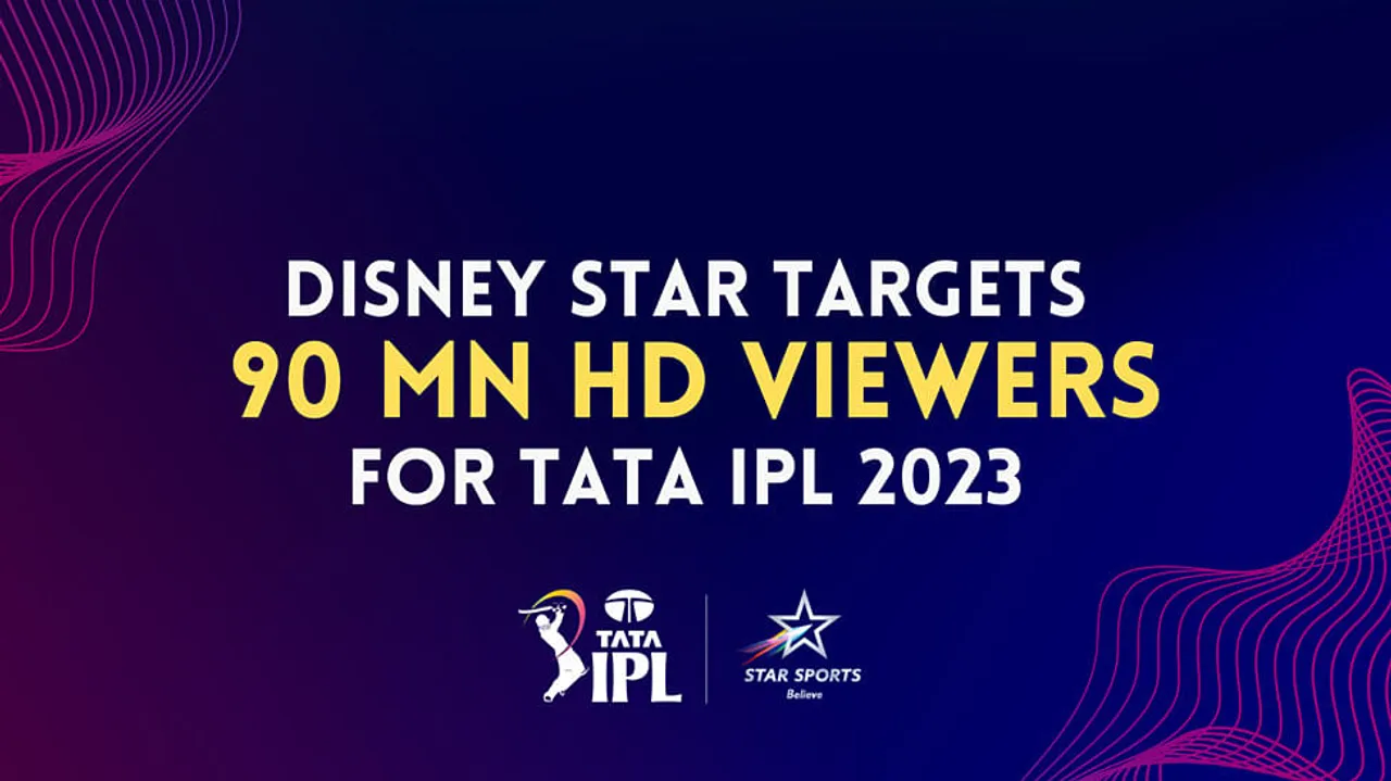 Disney Star set to break all HD viewership records with TATA IPL 2023