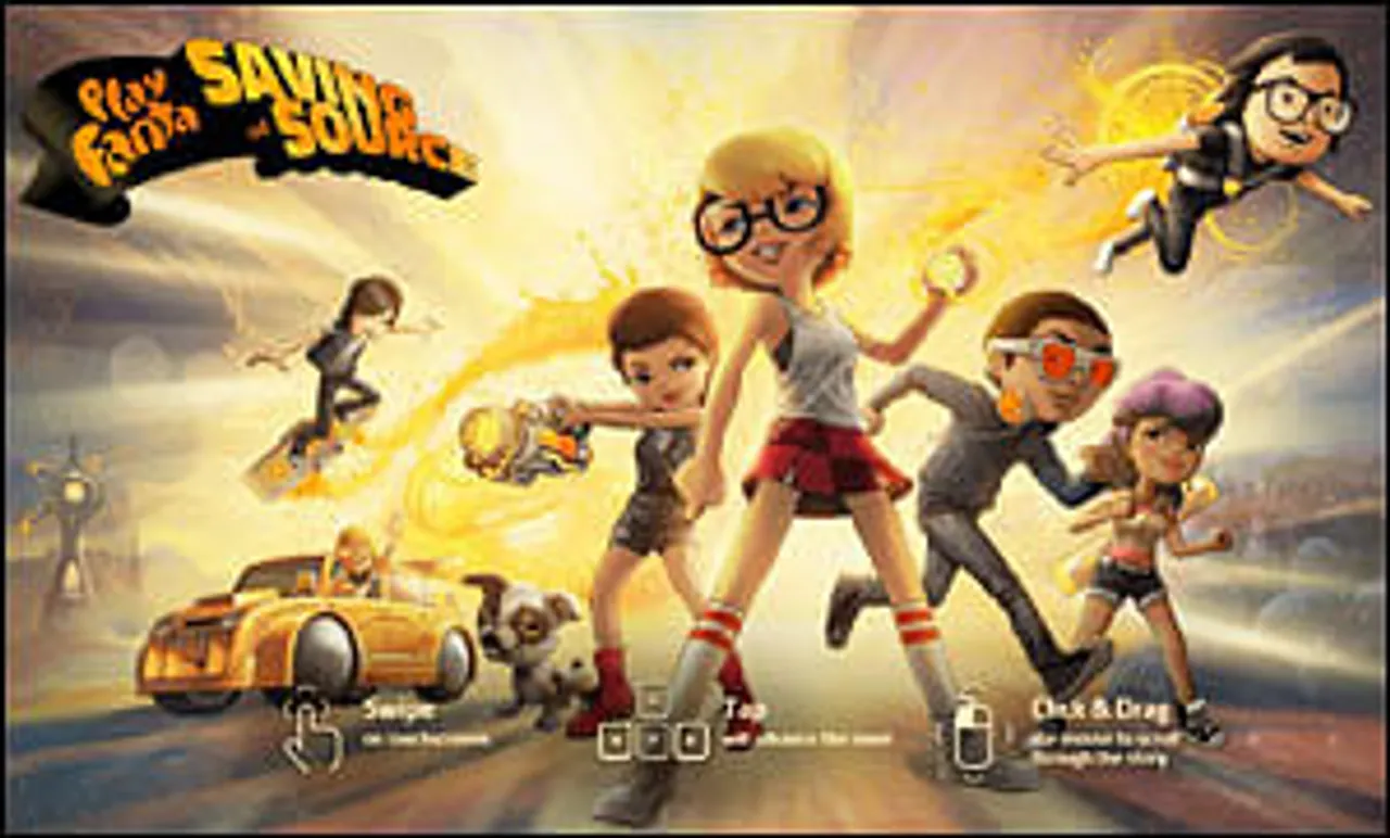Fanta goes Play with digital graphic novel