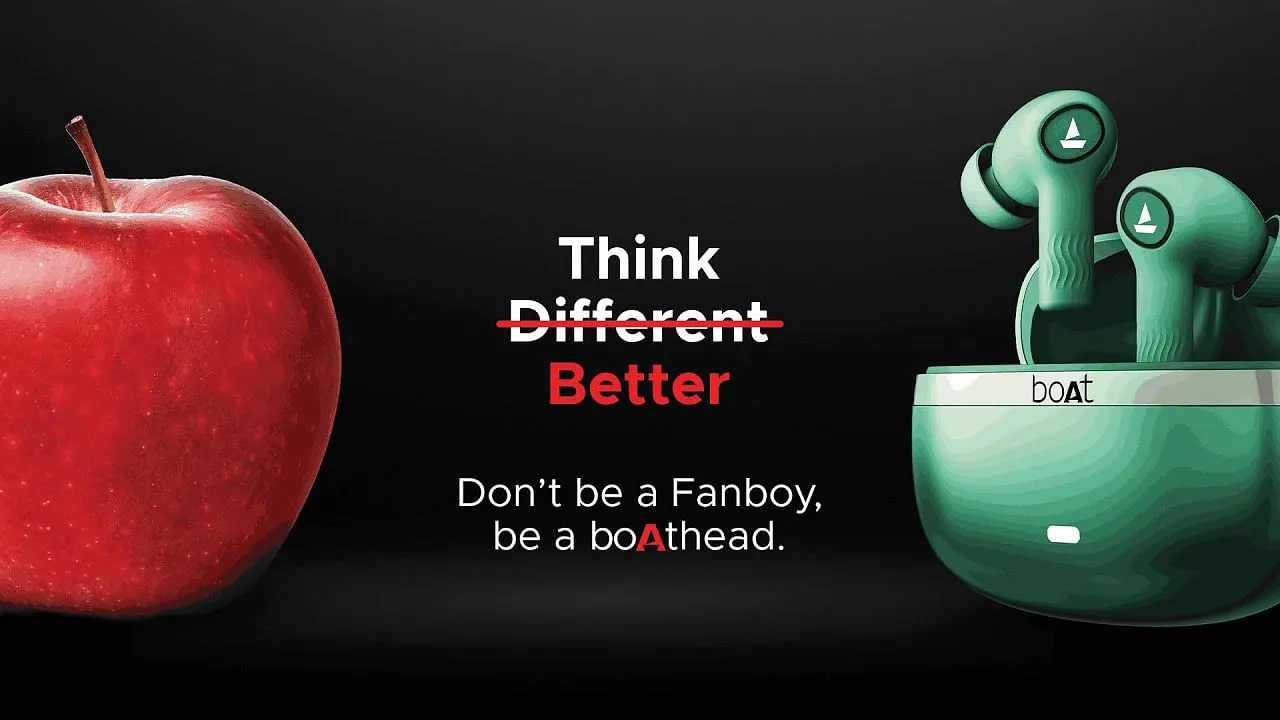 boAt takes aim at Apple in these new ads