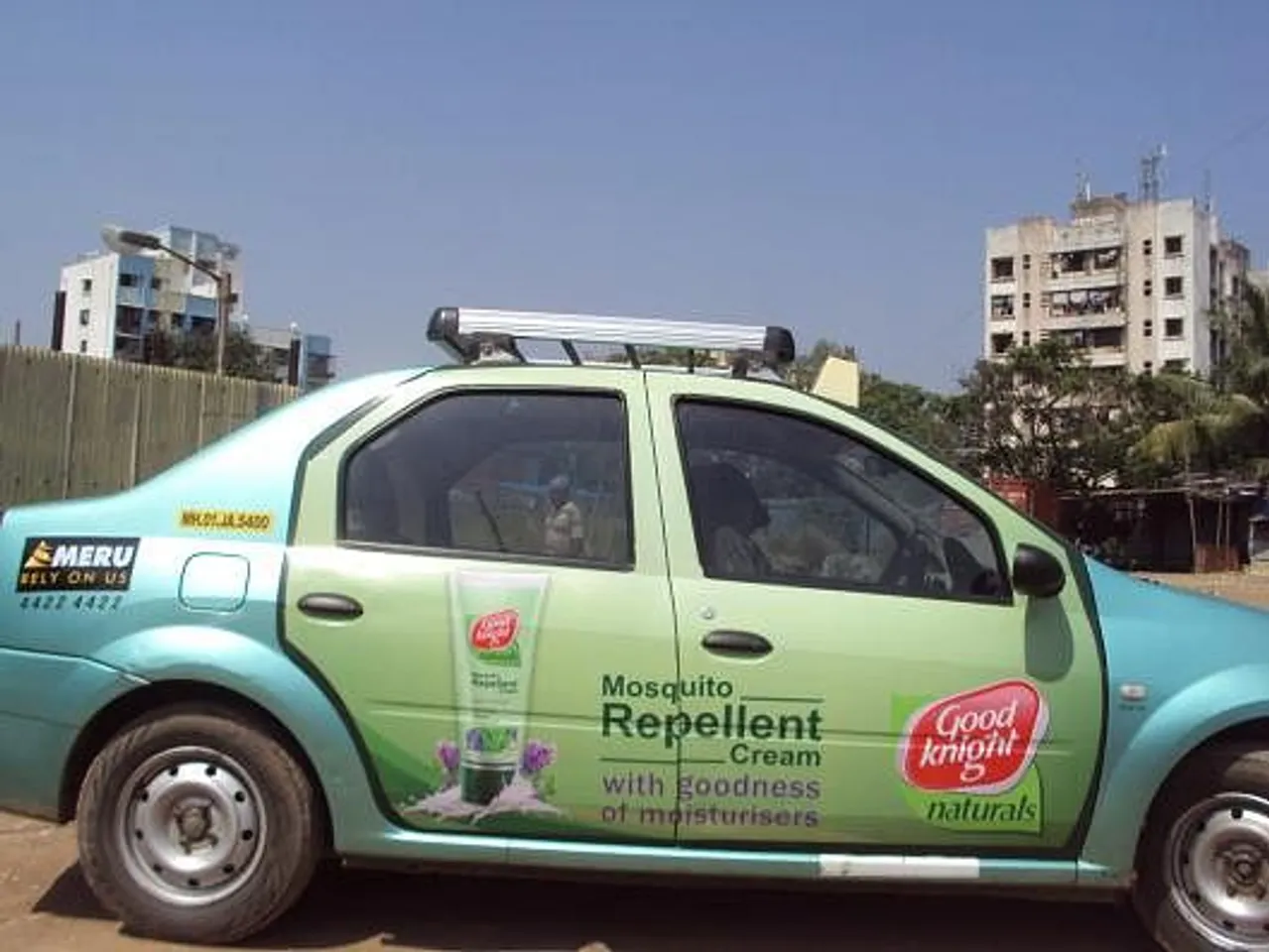 Meru Cab door wrap