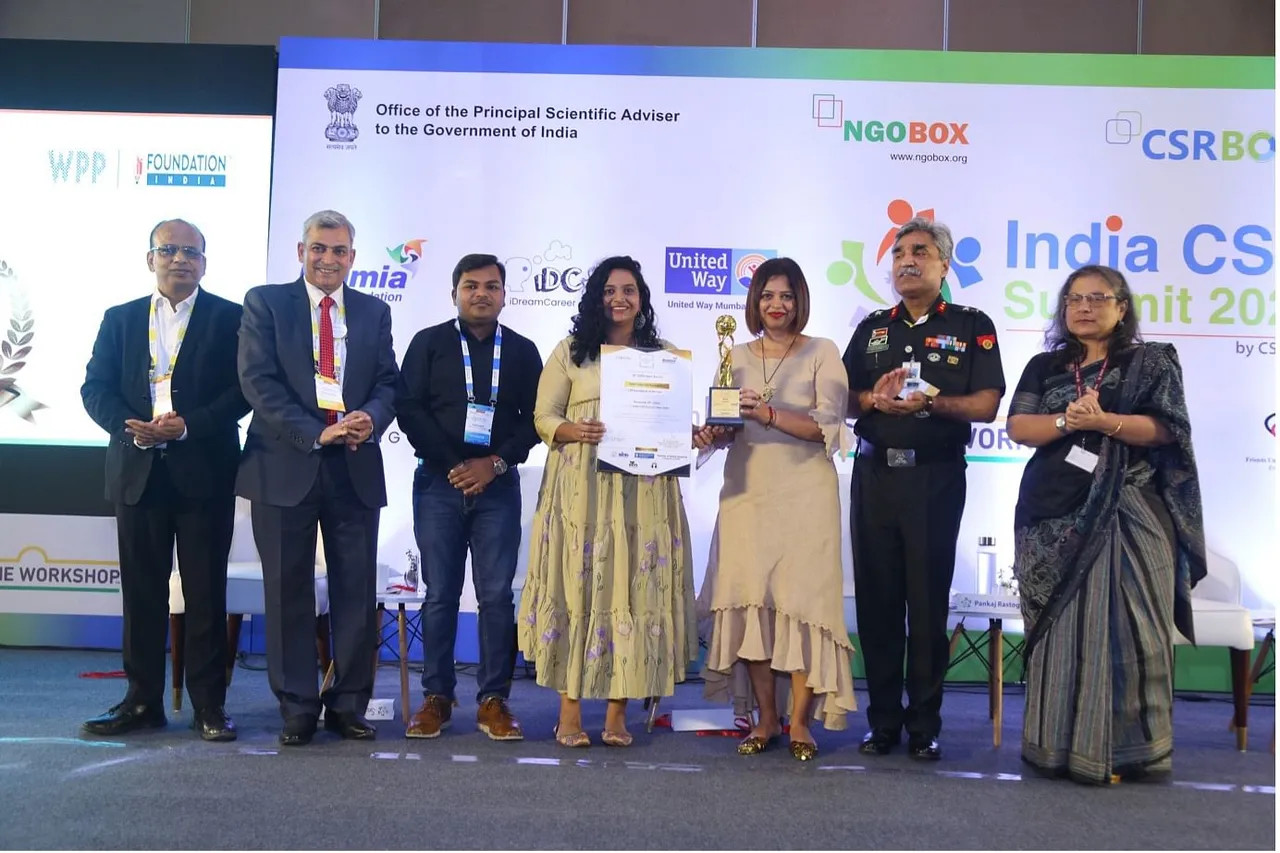 WPP India Foundation wins ‘CSR Foundation of the Year’ at the 2022 CSR Impact Awards 