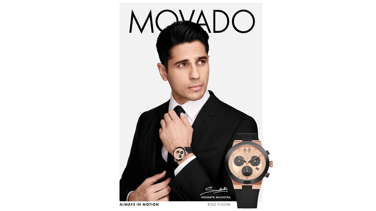 Movado announces Sidharth Malhotra as brand ambassador 