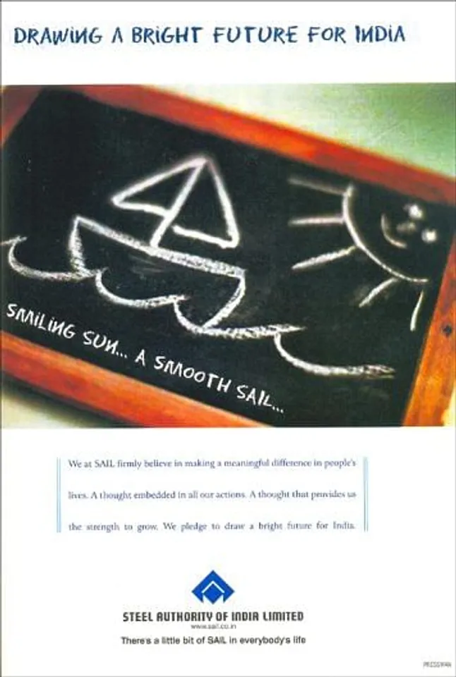 Drawing a bright future for India.