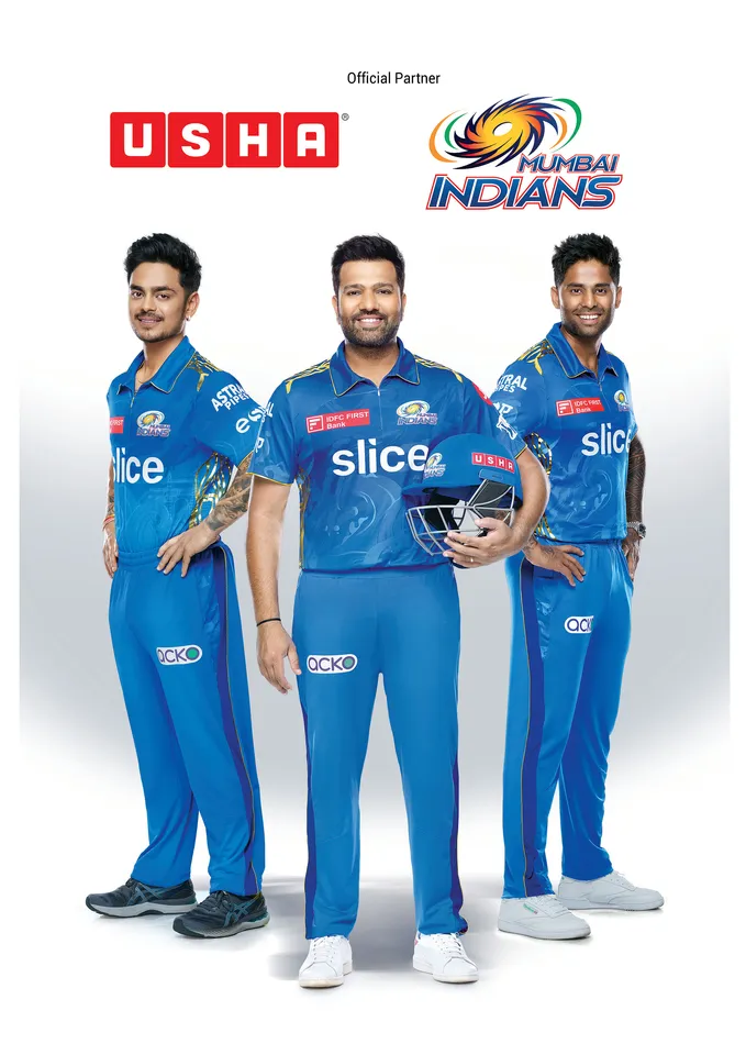 Usha International partners with Mumbai Indians again