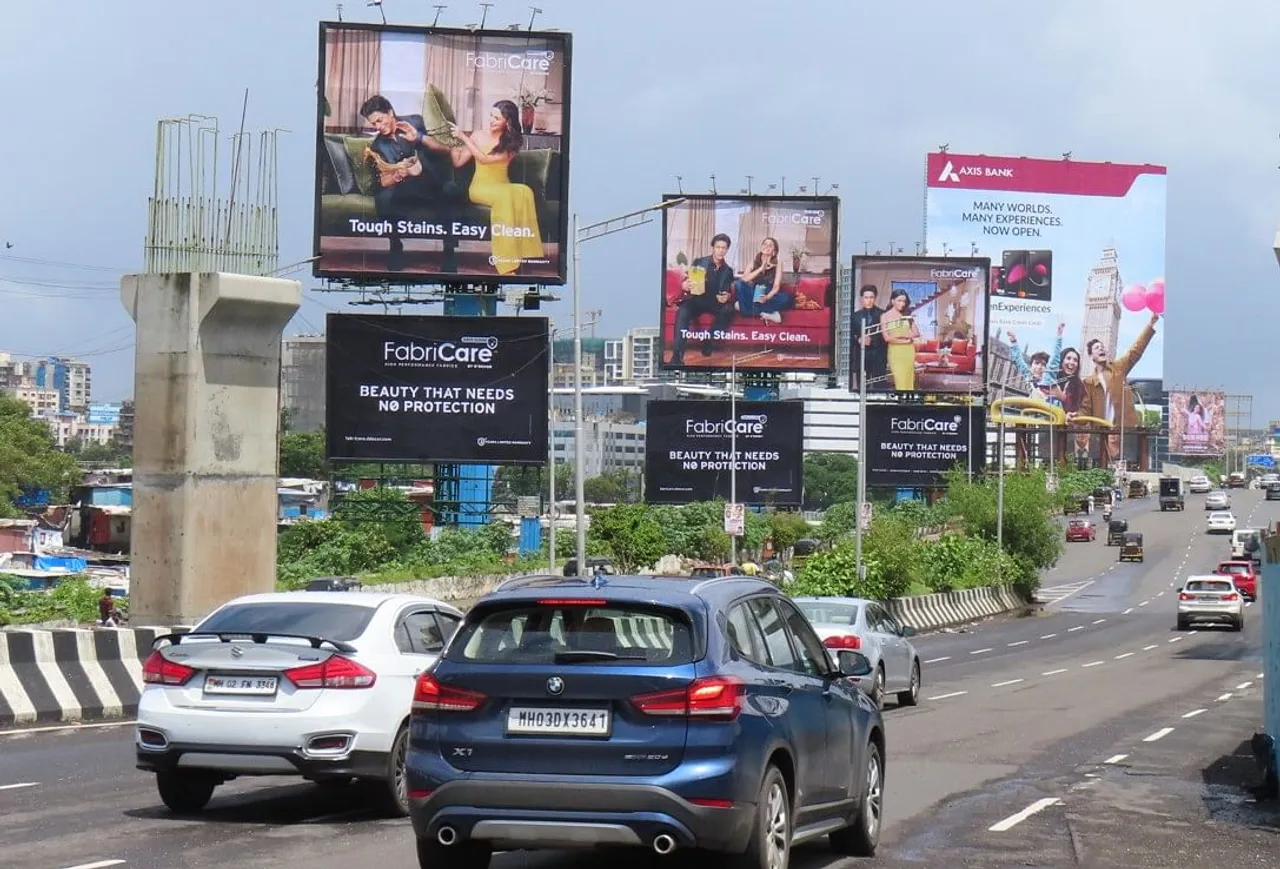 Platinum Outdoor creates an outdoor campaign for D'Decor's new brand launch - FabriCare