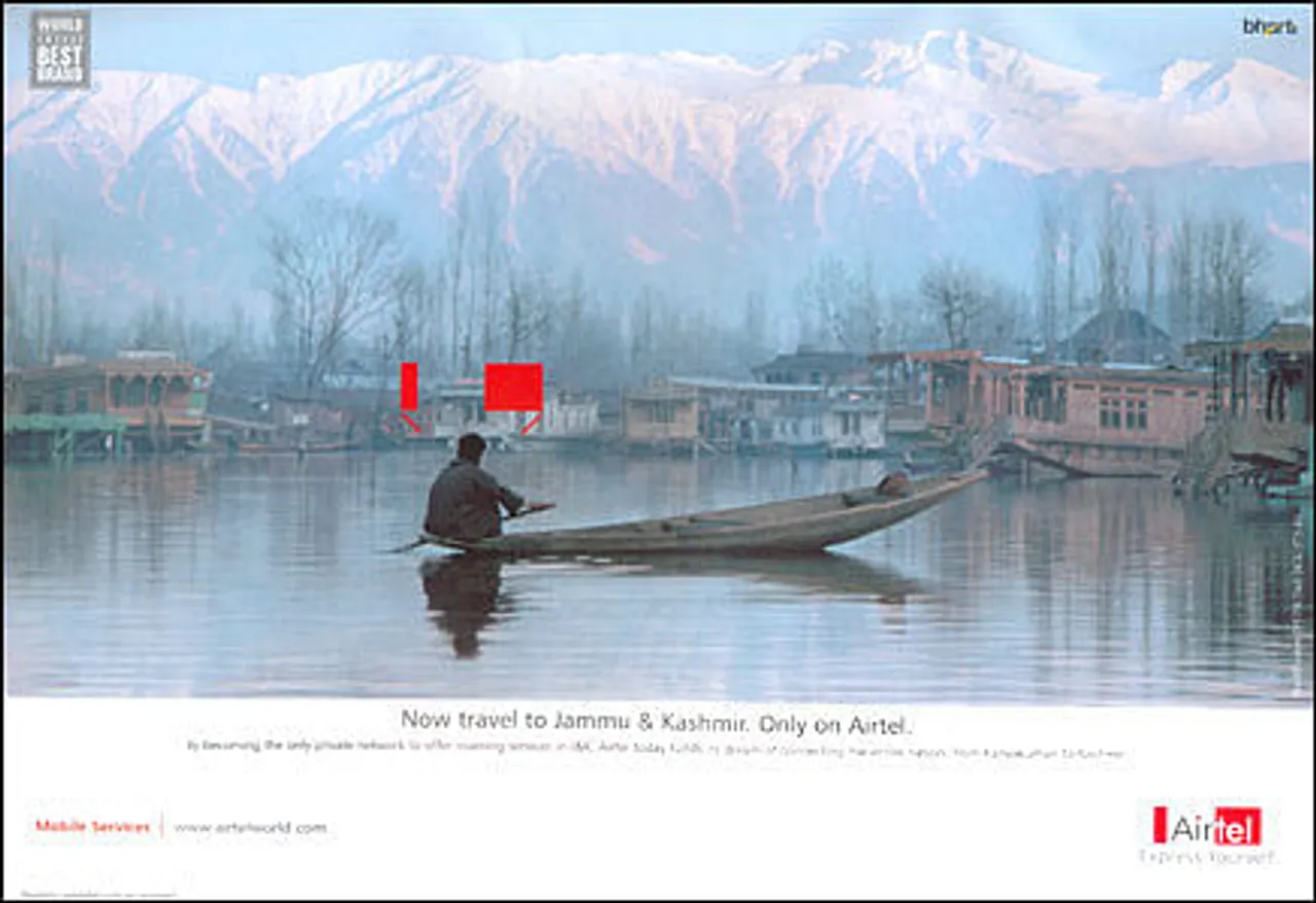 Now travel to Jammu & Kashmir. Only on Airtel.