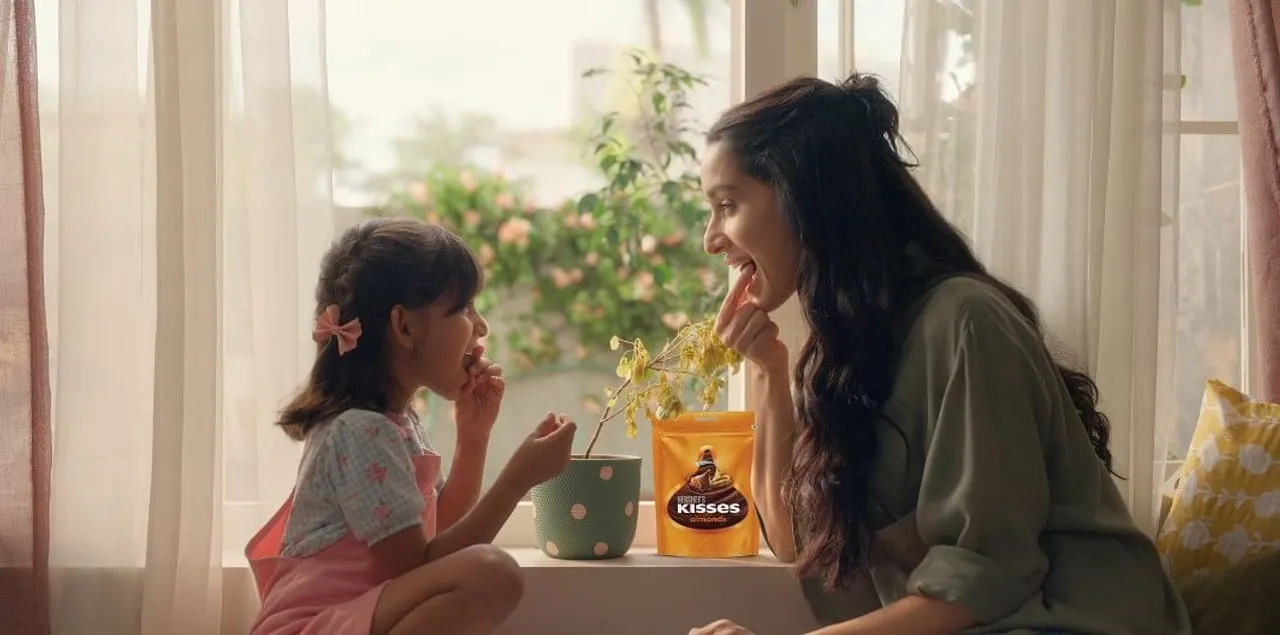 HERSHEY’S KISSES new campaign with Shraddha Kapoor enables ‘Everyday Endearing moments of affection across relationships'