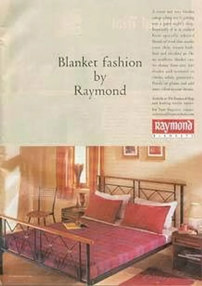 Blanket fashion by Raymond
