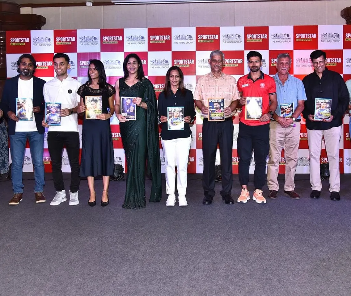 Star-Studded Event marks unveiling of Sportstar magazine's revamped edition