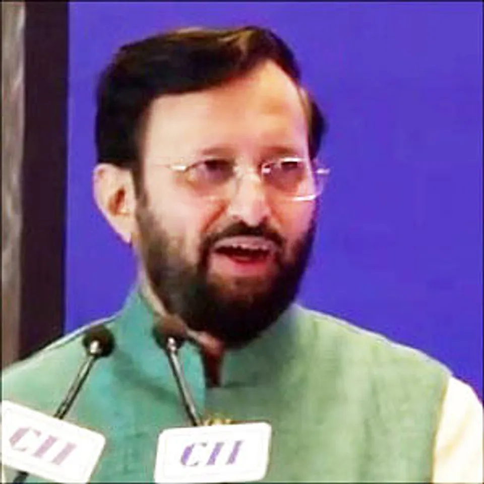"Ad industry needs to evolve a code of what is decent and what is not": Javadekar