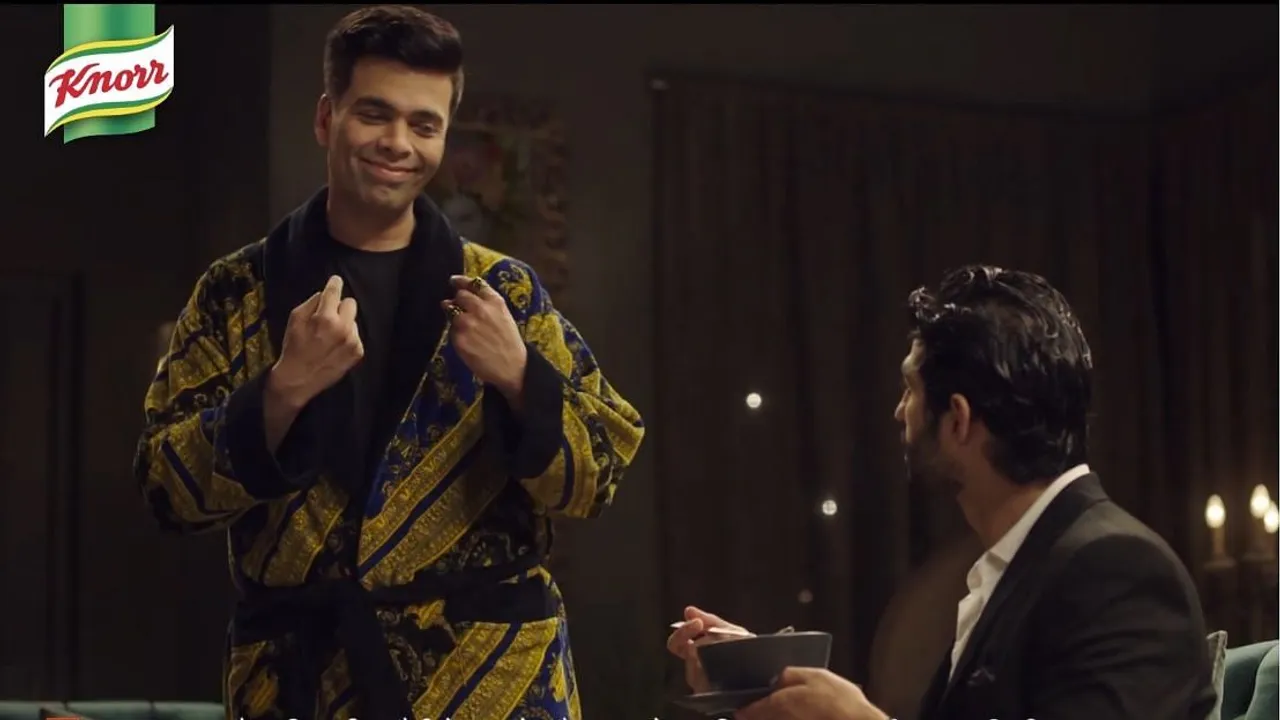 Knorr breaks mom-kid routine with sexually suggestive Karan Johar spot