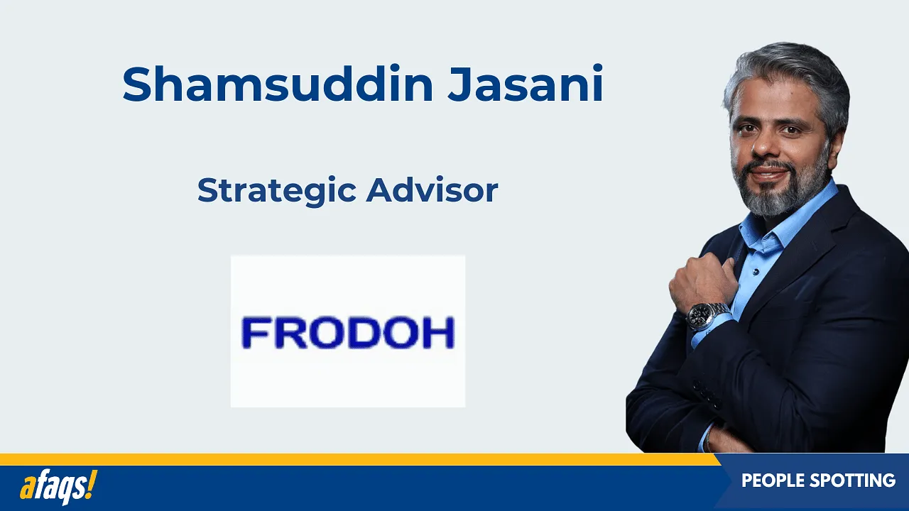 Former Wunderman Thompson CEO Shamsuddin Jasani joins Frodoh World as strategic advisor 
