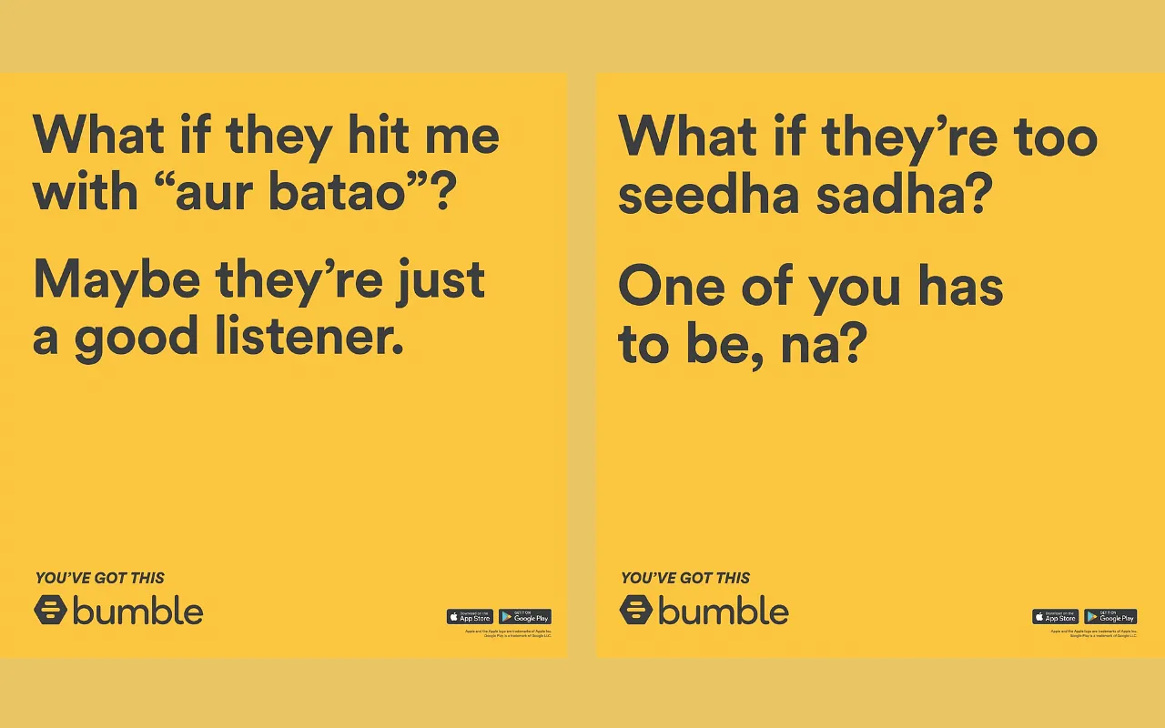 Bumble releases OOH campaign on the theme ‘You’ve Got This’ 