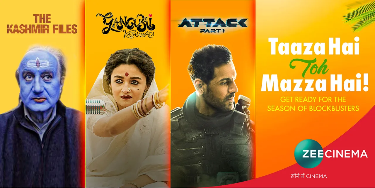 Zee Cinema launches ‘Taaza Hai Toh Mazza Hai’ Campaign