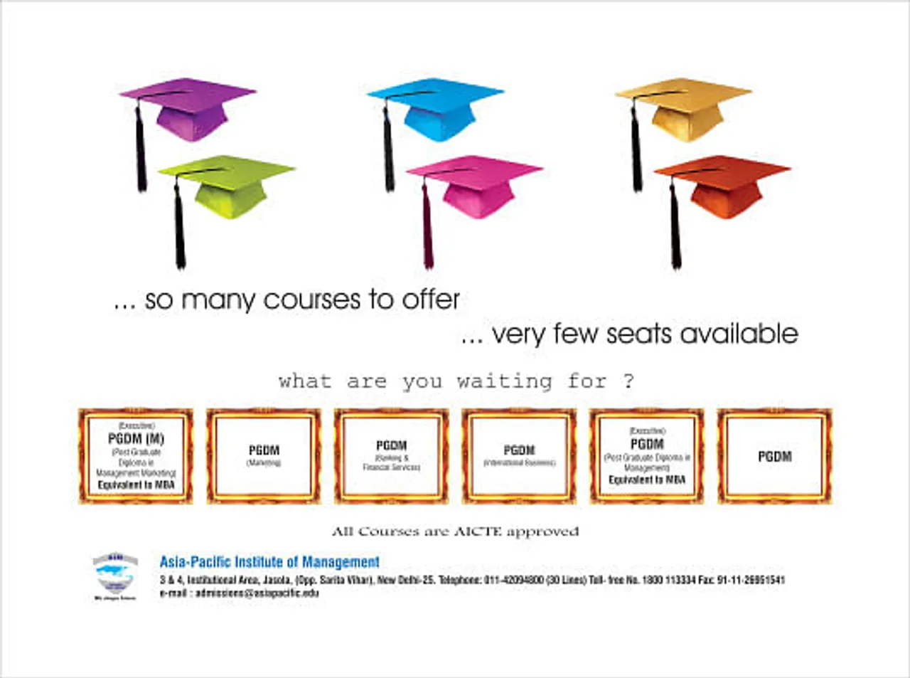 New programs