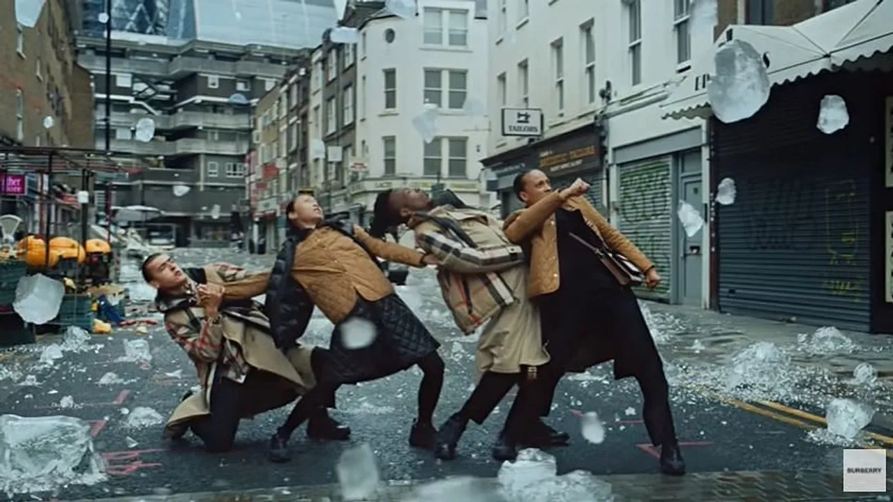 Burberry reworks “Singin’ in the Rain” for new spot…
