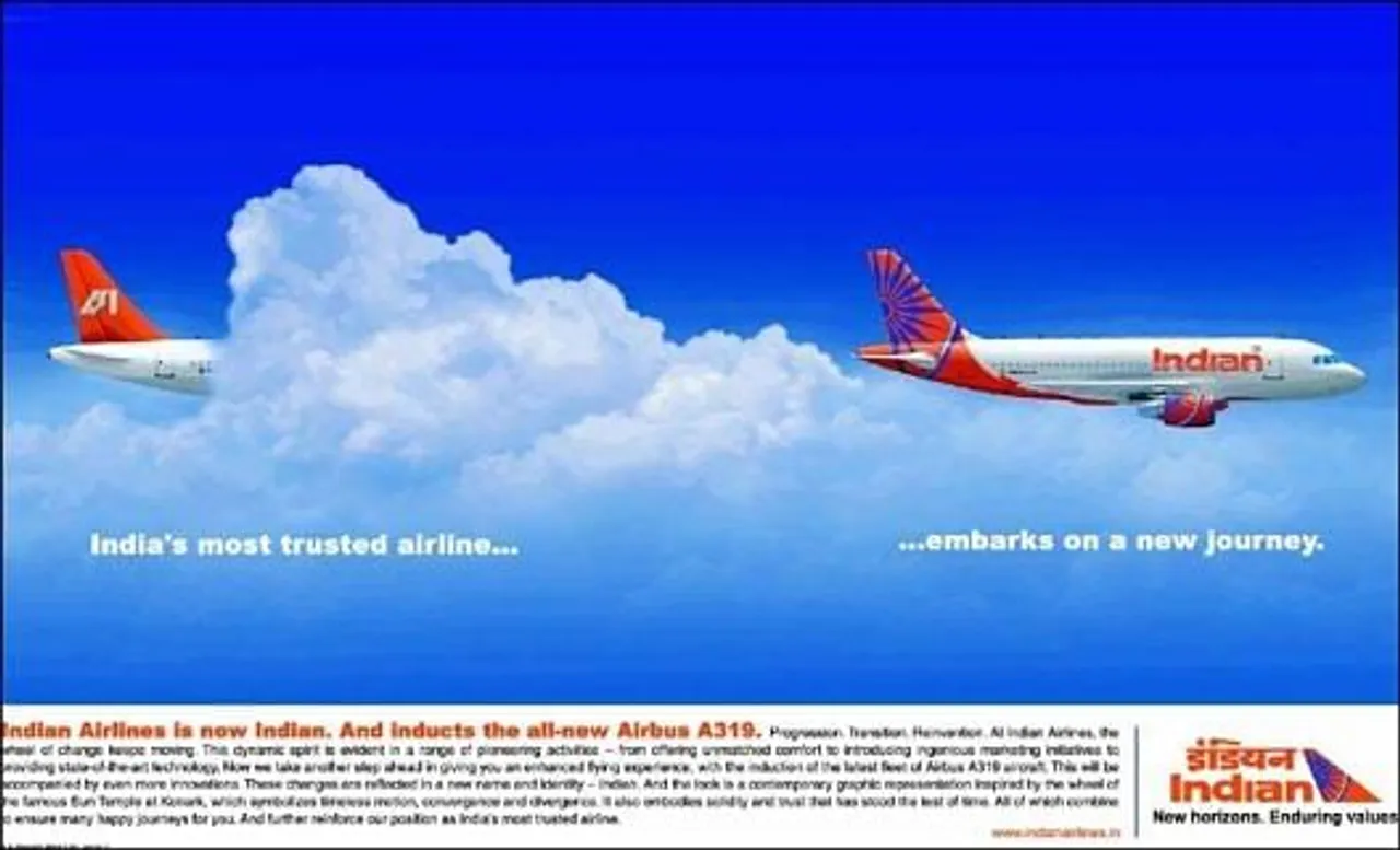 India's most trusted airline......embarks on a new journey.