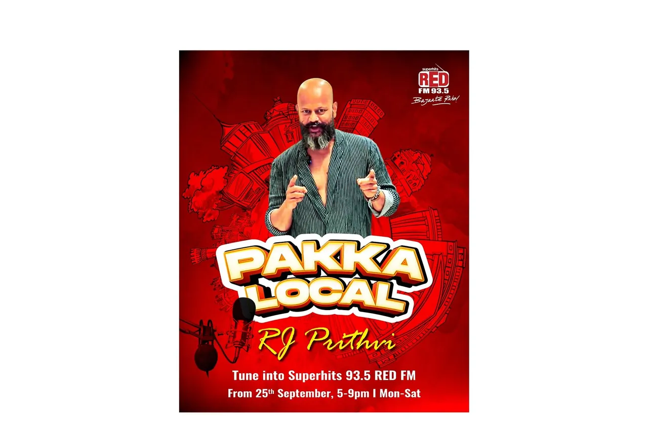 93.5 RED FM presents an addition to the Airwaves: Introducing RJ Prithvi on KA935!