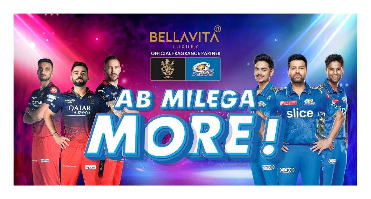 BELLA VITA Luxury partners with Mumbai Indians and Royal Challengers Bangalore