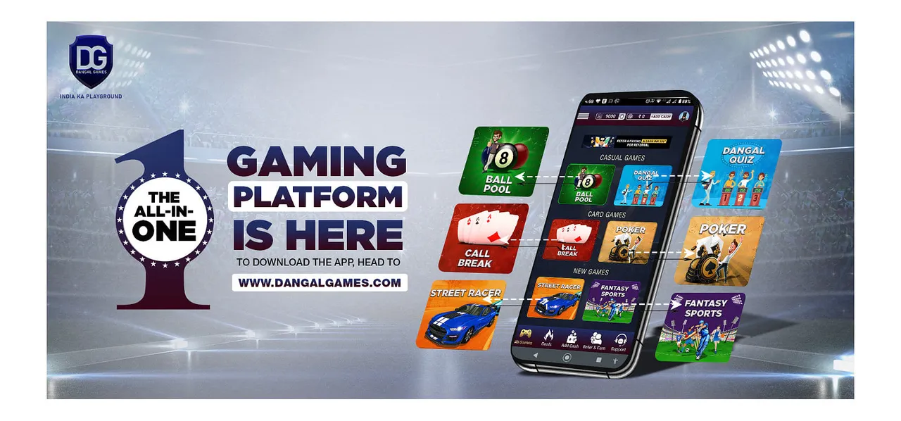 Dangal Games forays into the big league of Online Gaming