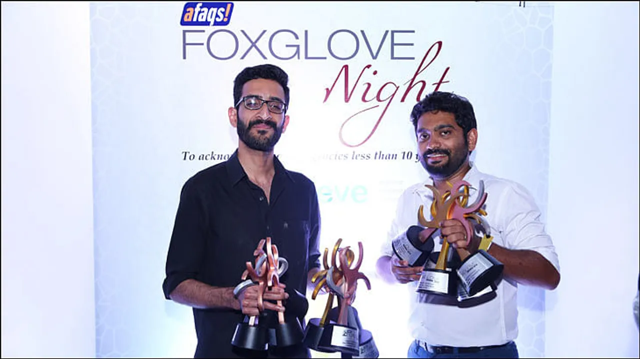 Foxglove Awards 2016: Night out for Happy Creative, PHD, and Interactive Avenues